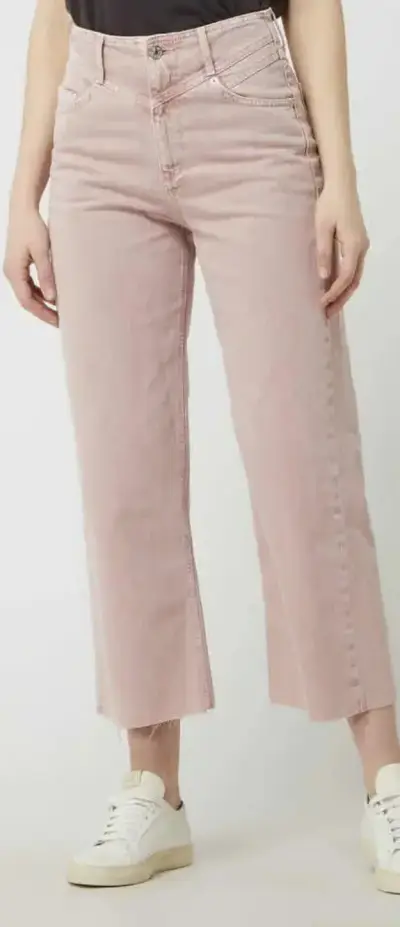 Jeans rosados de mujer Mango - miniatura 2