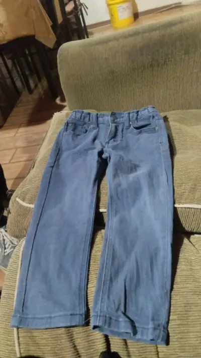 Pantalones grises con diseño es lotampado - miniatura 6