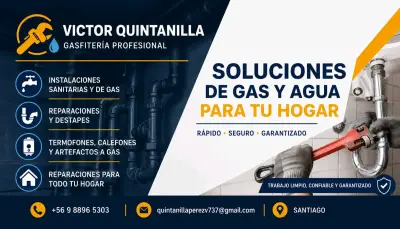Servicios de gasfitería profesional - miniatura 1