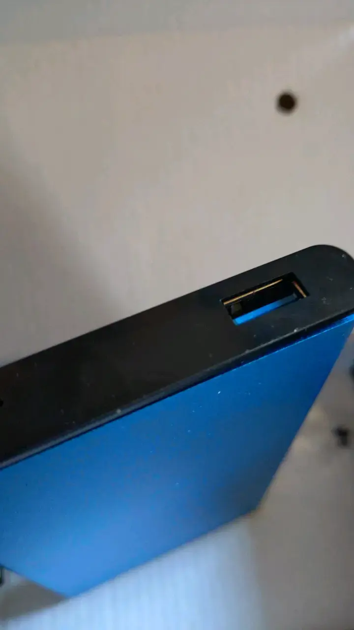 Carcasa externa 2.5" SATA USB 3.0 azul - 3