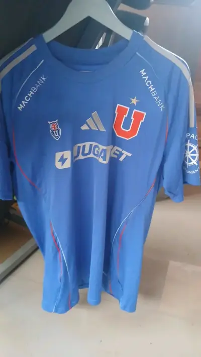 Camiseta oficial Universidad de Chile Adidas azul - miniatura 1