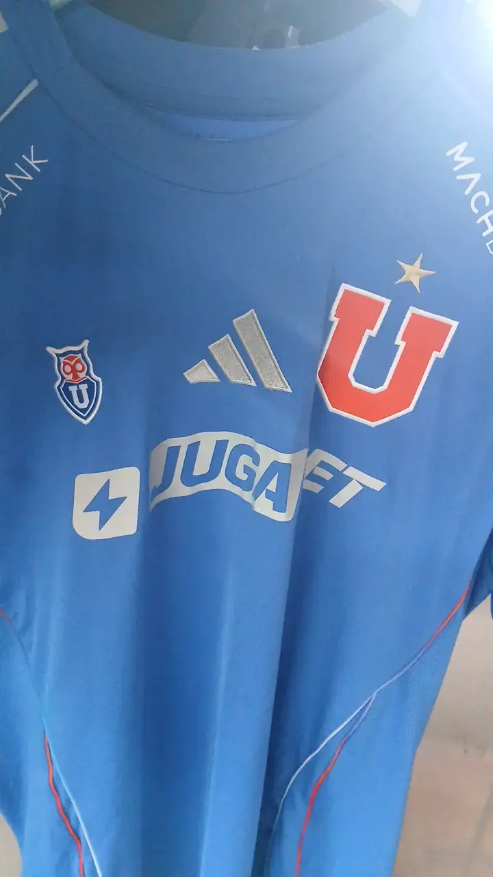 Camiseta oficial Universidad de Chile Adidas azul - 2