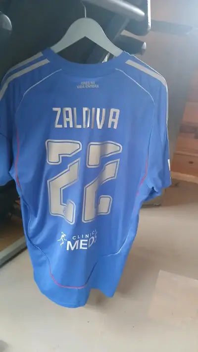 Camiseta oficial Universidad de Chile Adidas azul - miniatura 3