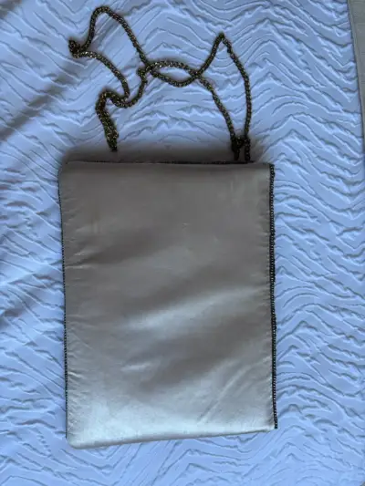 Cartera de mano con abalorios bohemios - miniatura 4