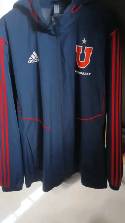 Chaqueta deportiva Adidas U de Chile azul - miniatura 2