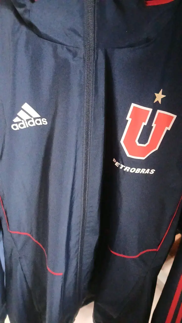 Chaqueta deportiva Adidas U de Chile azul - 3