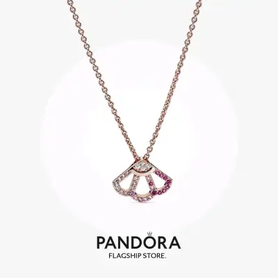Collar Pandora con colgante de abanico - miniatura 1