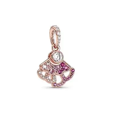 Collar Pandora con colgante de abanico - miniatura 3