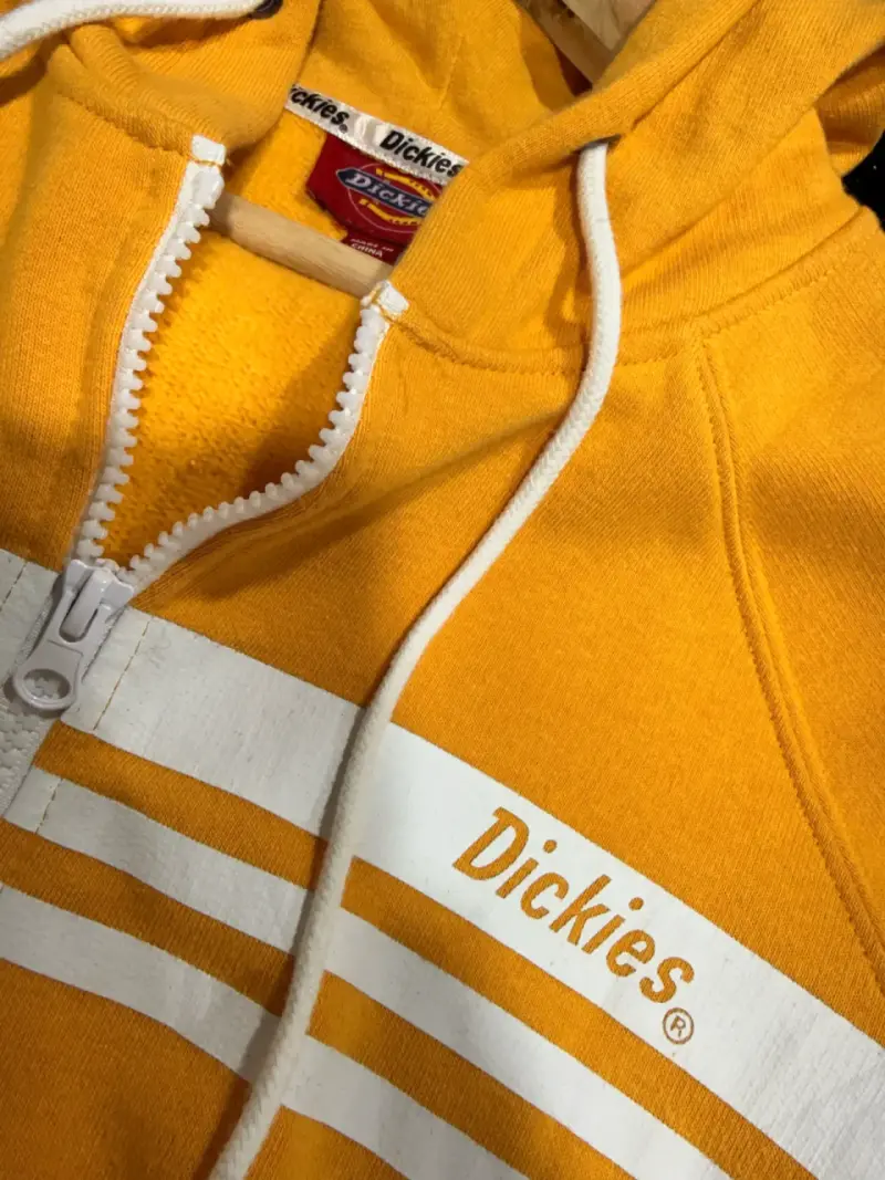 Polerón con capucha Dickies amarillo - 3