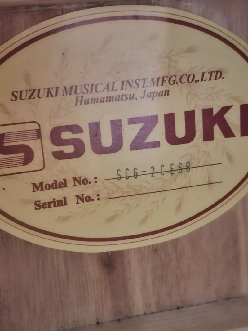 Guitarra electroacústica Suzuki - 6