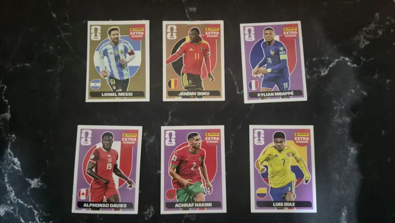 Set de stickers Panini FIFA Extra