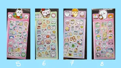 Laminas de stickers chiikawa - miniatura 2