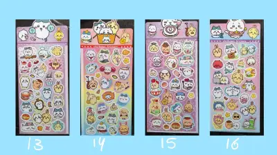 Laminas de stickers chiikawa - miniatura 4