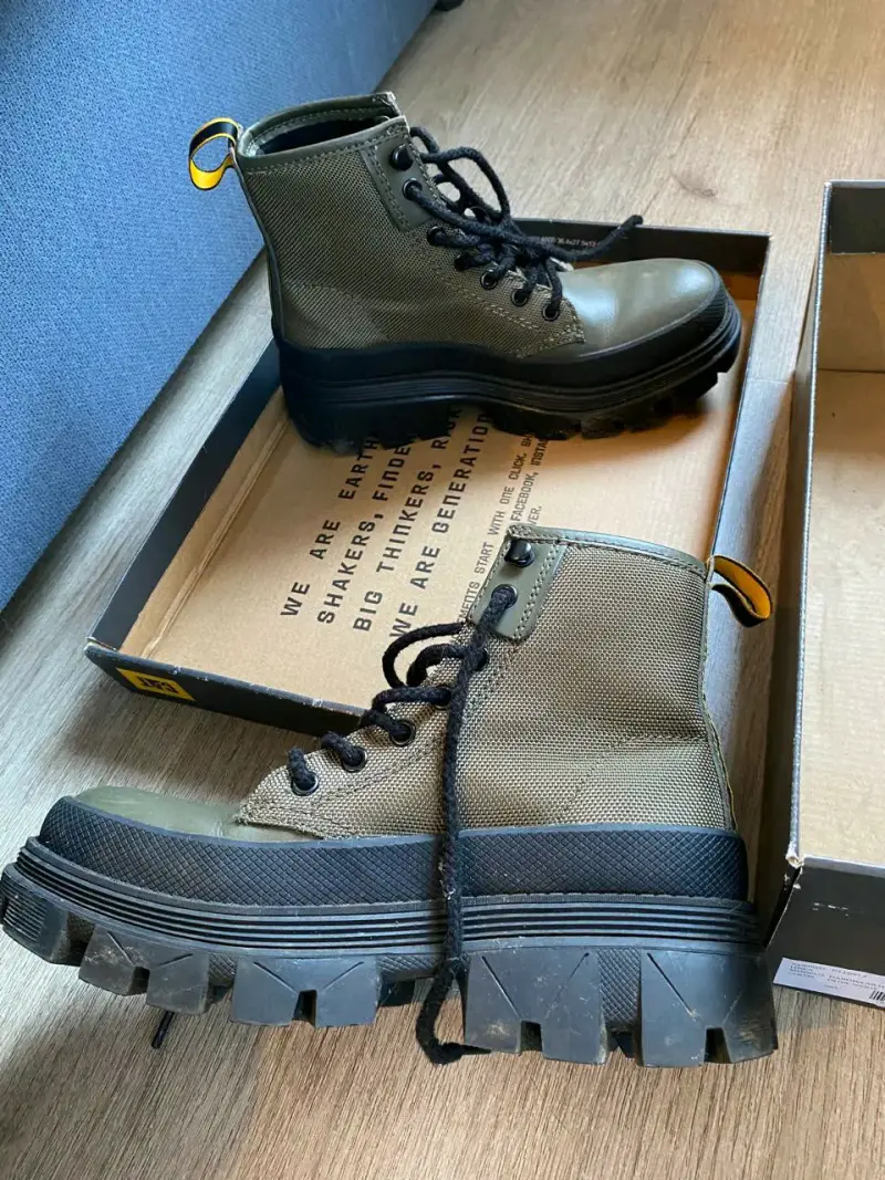 Botas CAT Hardwear Hi Olive Night - 3