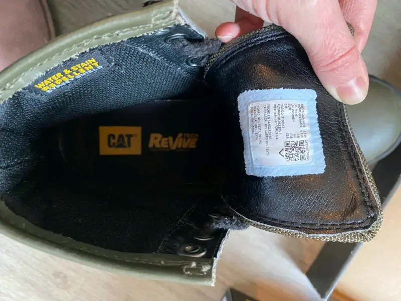 Botas CAT Hardwear Hi Olive Night - 4