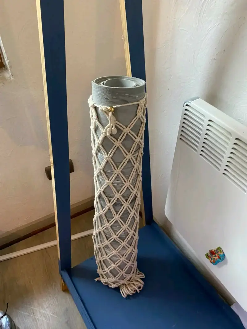 Colgador de macramé para yoga o pilates - 2