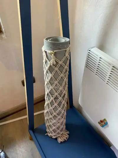 Colgador de macramé para yoga o pilates - miniatura 2