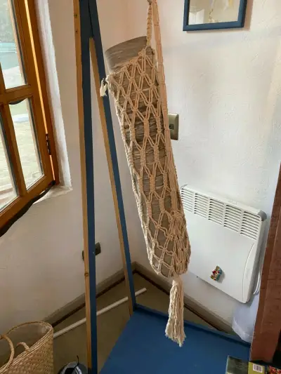 Bolso de yoga con cuerda de macramé - miniatura 3
