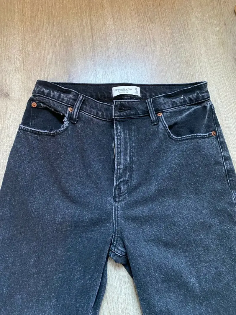 Jeans negros Abercrombie & Fitch para mujer - 1