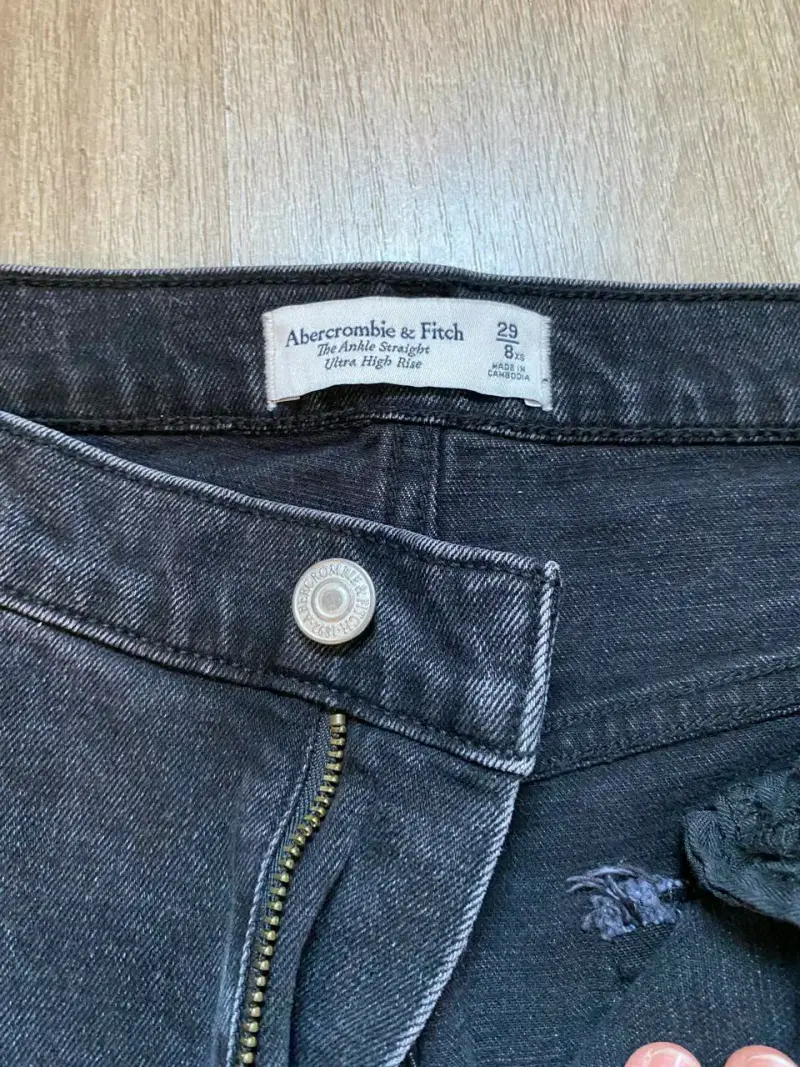 Jeans negros Abercrombie & Fitch para mujer - 2
