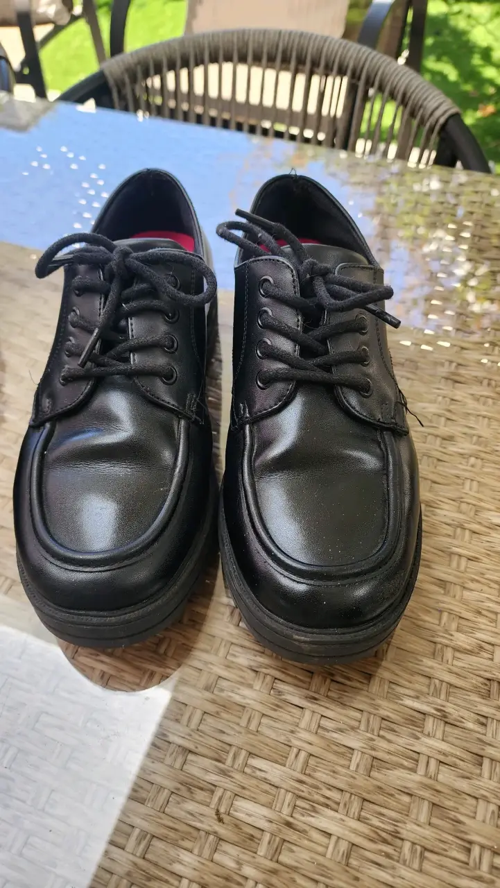 Zapatos escolares negros para niña Cky - 6