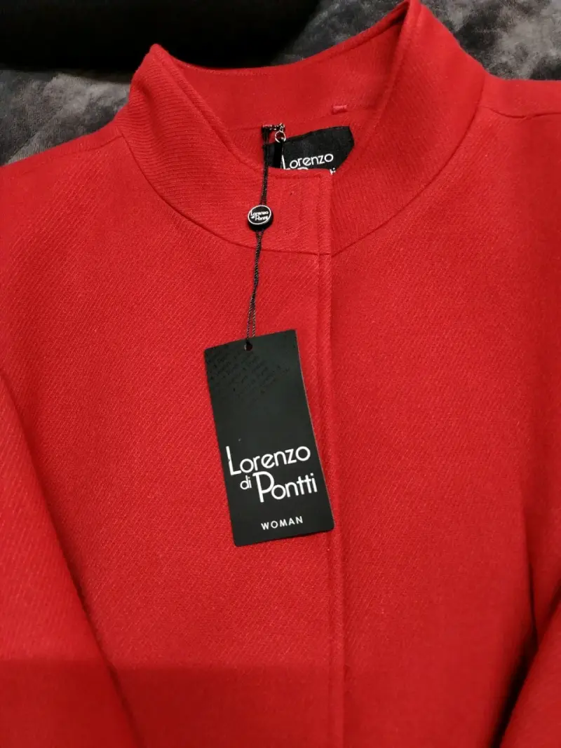 Chaqueta roja Lorenzo di Pontti para mujer - 1