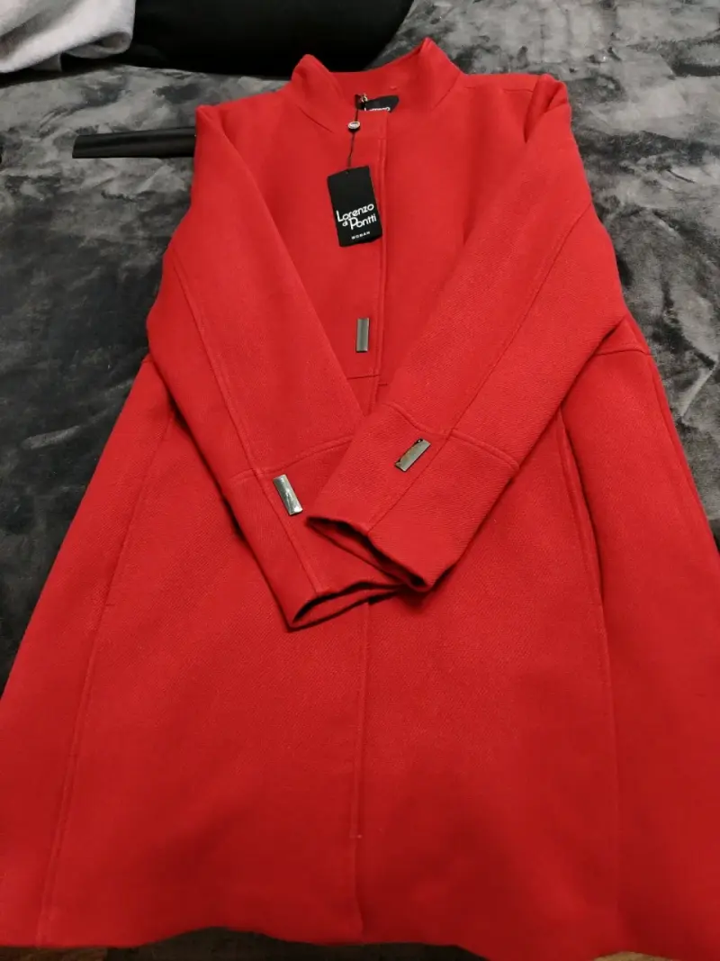 Chaqueta roja Lorenzo di Pontti para mujer - 3