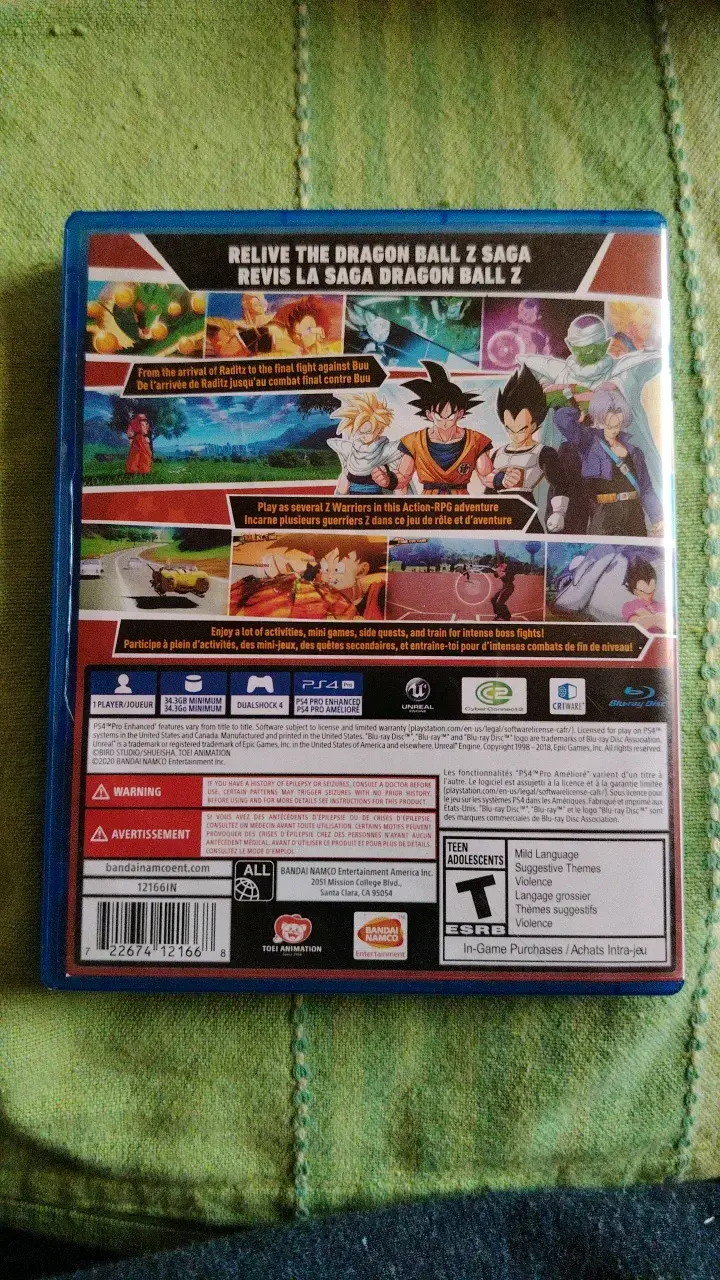 Juego PS4 Dragon Ball Z: Kakarot - 3