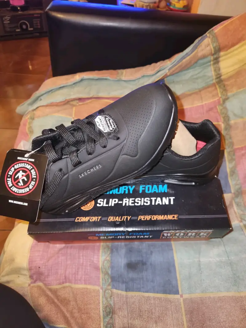 Zapatillas Skechers negras con Memory Foam - 3