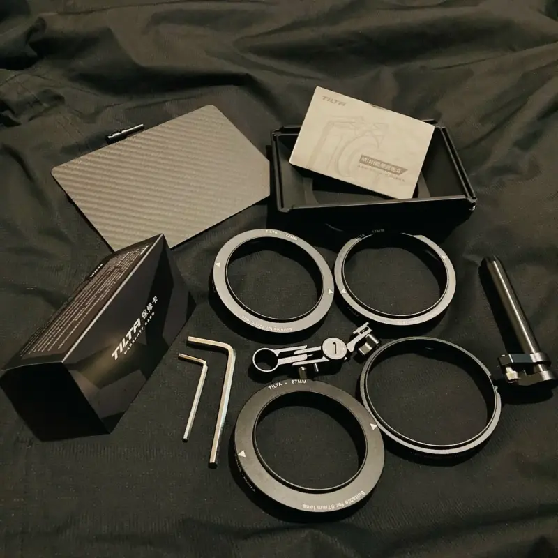 Matte Box Tilta Mini Clamp-On para cámaras - 2