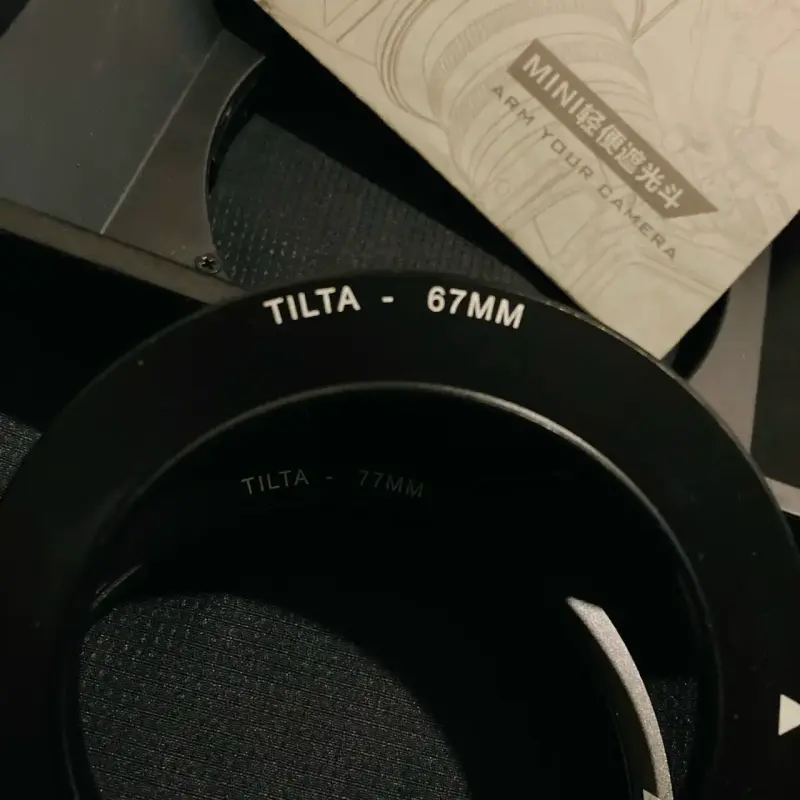Matte Box Tilta Mini Clamp-On para cámaras - 3