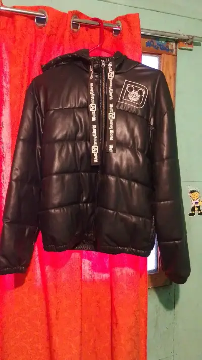 Chaqueta acolchada negra Disney original - miniatura 1