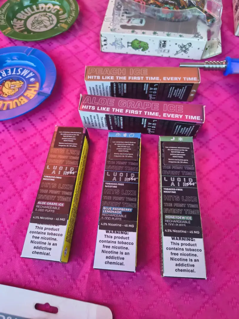 Vape desechable Lucid Air Plus sabores variados