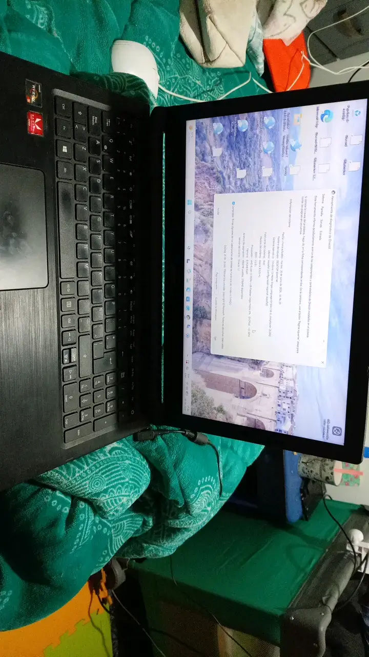 Laptop Acer con procesador AMD Ryzen 5 - 2