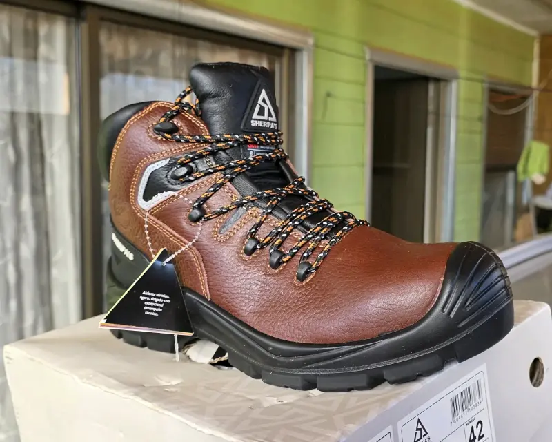 Botas de seguridad Sherpa marrón talla 42 - 1
