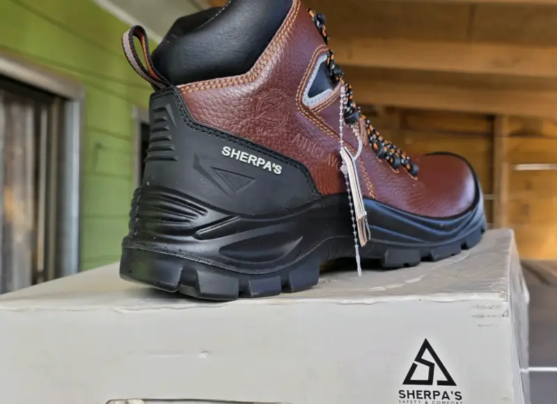 Botas de seguridad Sherpa marrón talla 42 - 3