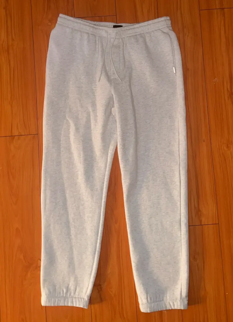 Pantalones de buzo gris claro - 1