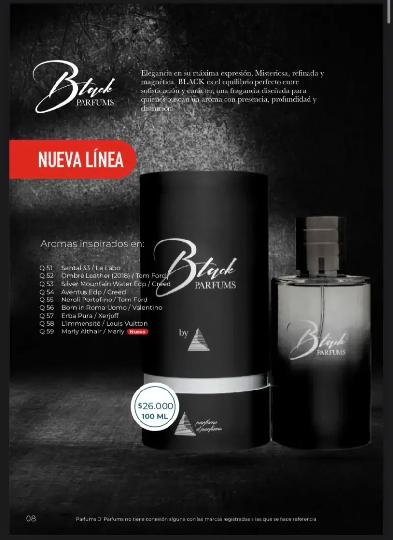 Perfume Blend Parfums aroma vainilla y caramelo - 2