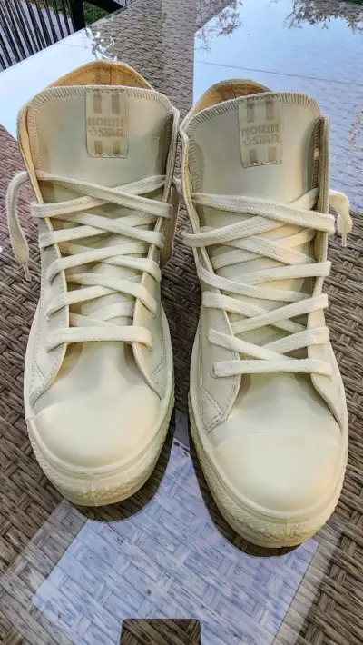 Zapatillas altas North Star beige claro - miniatura 1