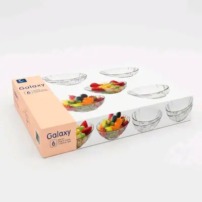 Set de 6 bowls de vidrio Galaxy - miniatura 1