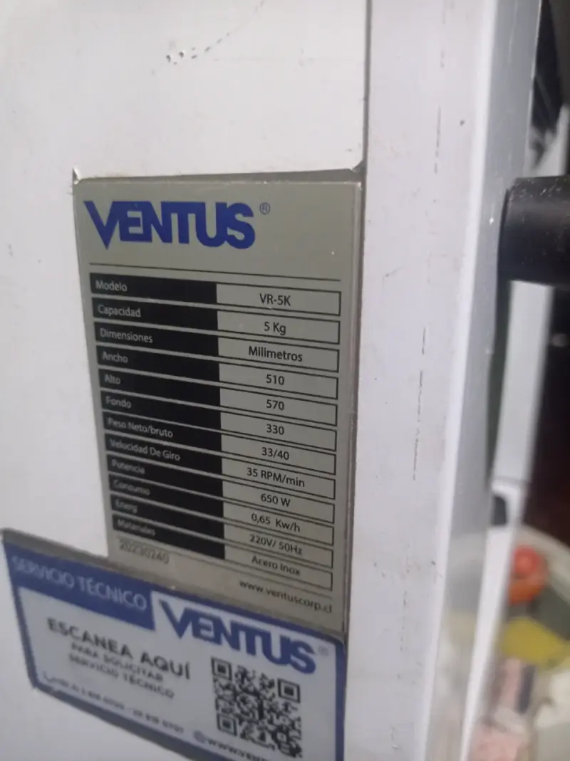 Lavadora Ventus VR-5K de 5 kg - 1