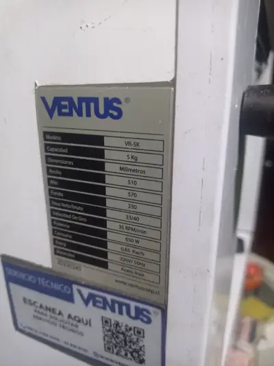 Lavadora Ventus VR-5K de 5 kg - miniatura 1