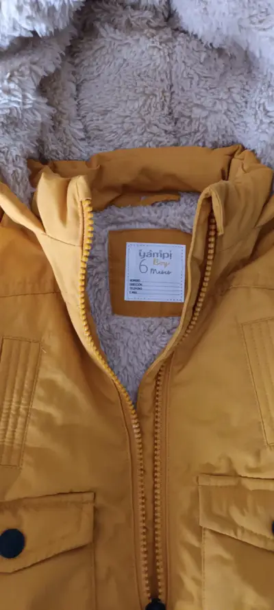 Chaqueta amarilla para niño Yampi 6 meses - miniatura 1
