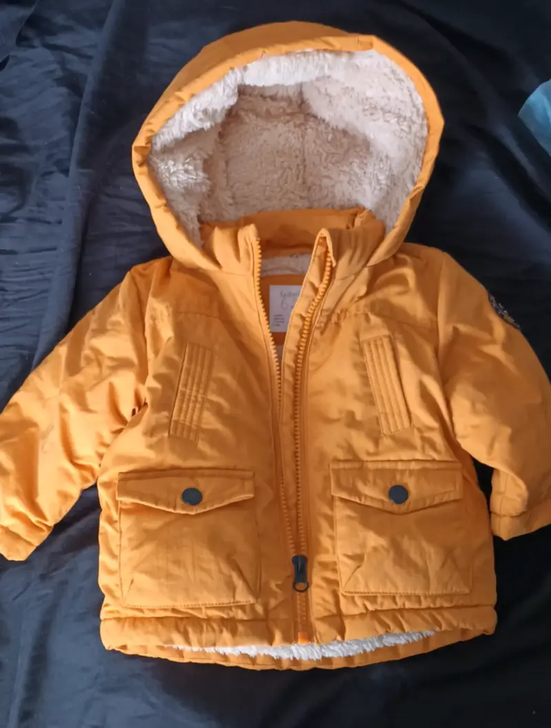 Chaqueta amarilla para niño Yampi 6 meses - 3