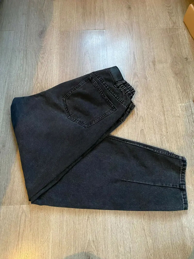 Jeans negros Sybilla de tiro alto - 2