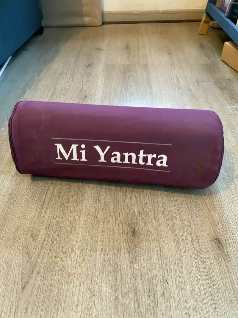 Cojín de yoga Mi Yantra color morado - 1