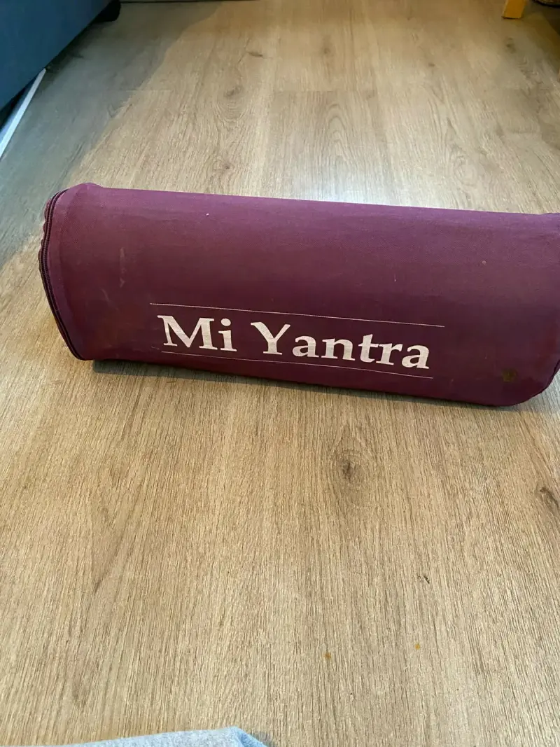 Cojín de yoga Mi Yantra color morado - 2