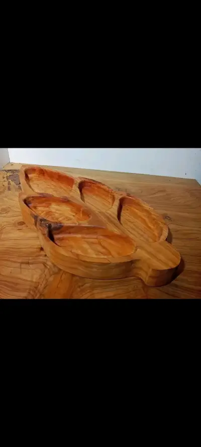 Tabla de picoteo de madera artesanal - miniatura 5