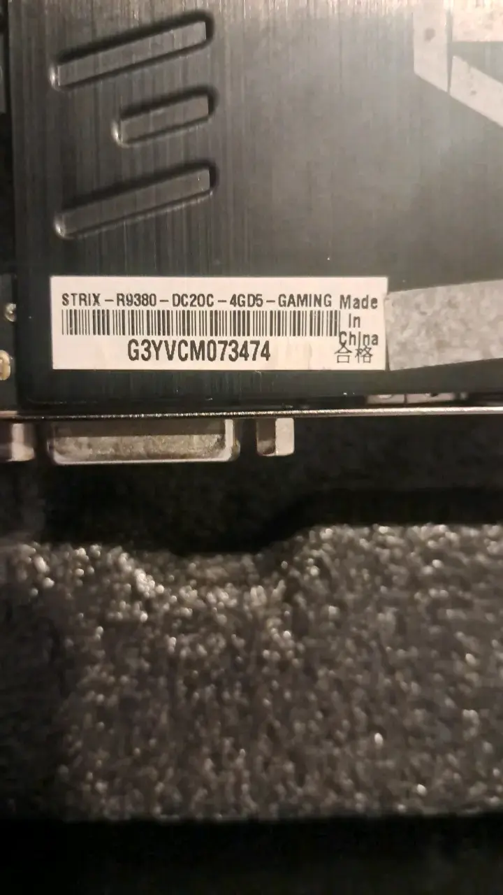 Tarjeta gráfica ASUS Strix Radeon R9 380 - 4