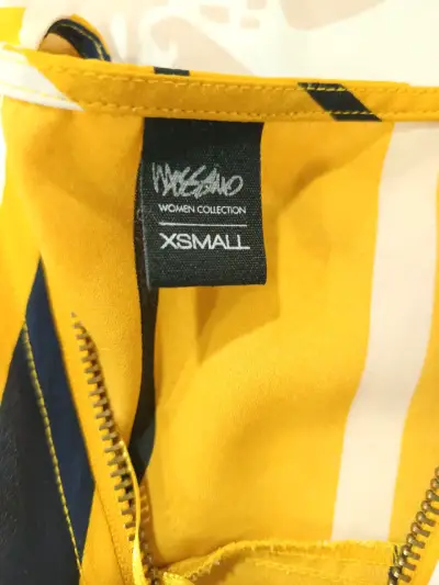 Vestido amarillo Massimo Dutti XS - miniatura 1